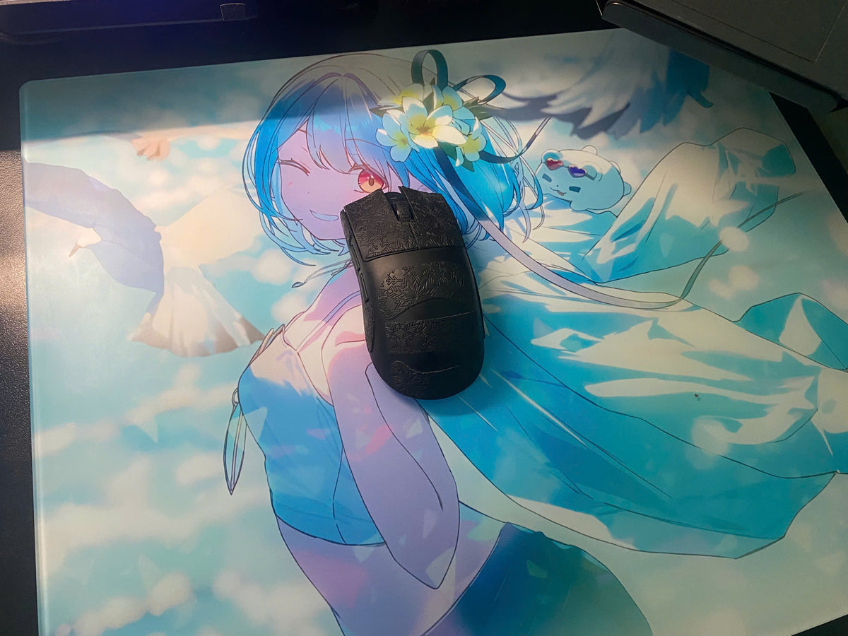 Tekkusai singularity Anime Glass Mouse Pad
