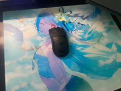 Tekkusai singularity Anime Glass Mouse Pad