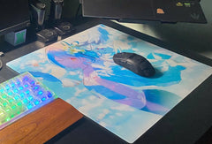 Tekkusai singularity Anime Glass Mouse Pad